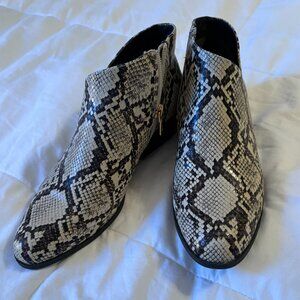Aerosoles Snake Skin Boots
